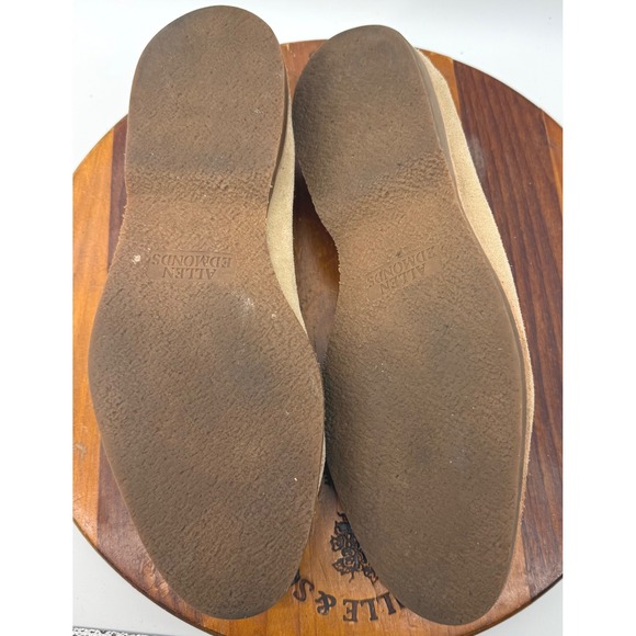 Allen Edmonds Tan Suede Loafers main image 4